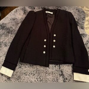 Super boujie tweed blazer